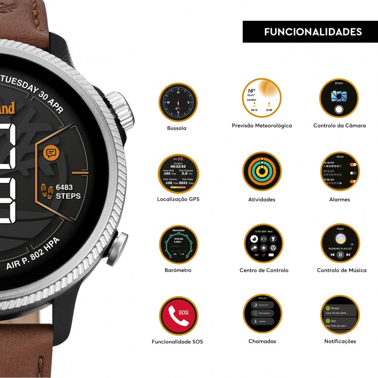 Relógio Timberland Trail Force Box Smartwatch TDIGB0064501-SET - Main Image